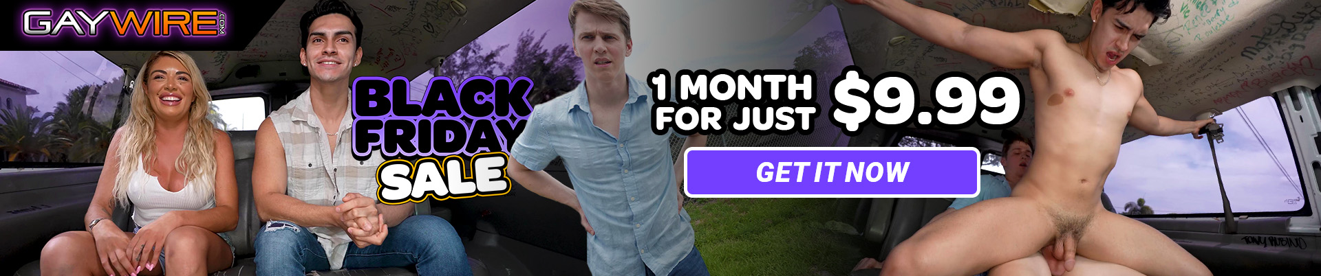 BLACK FRIDAY on GAYWIRE